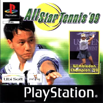 All Star Tennis 99 (EU) box cover front